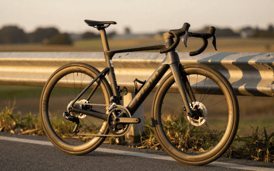 Bici da corsa in carbonio