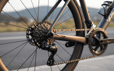 Catena bici sulla trasmissione