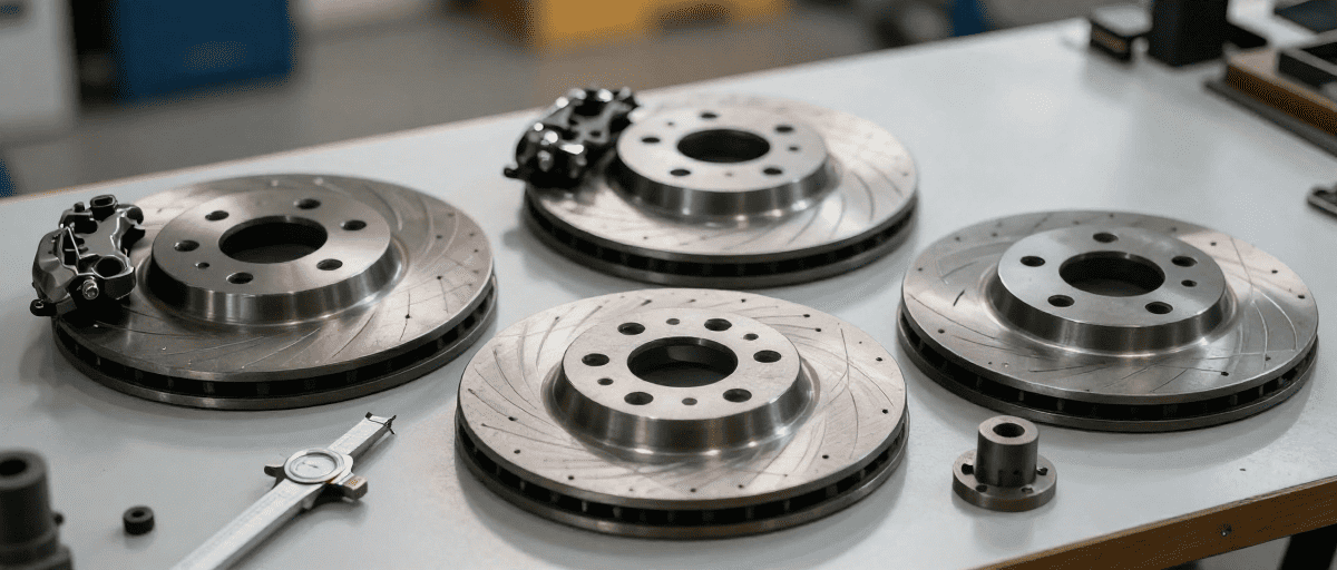 Dischi freno con micrometro