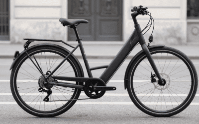 Motore elettrico per bici montato su e-bike urbana