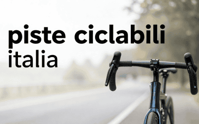 Illustration pour piste ciclabili italia - image de couverture