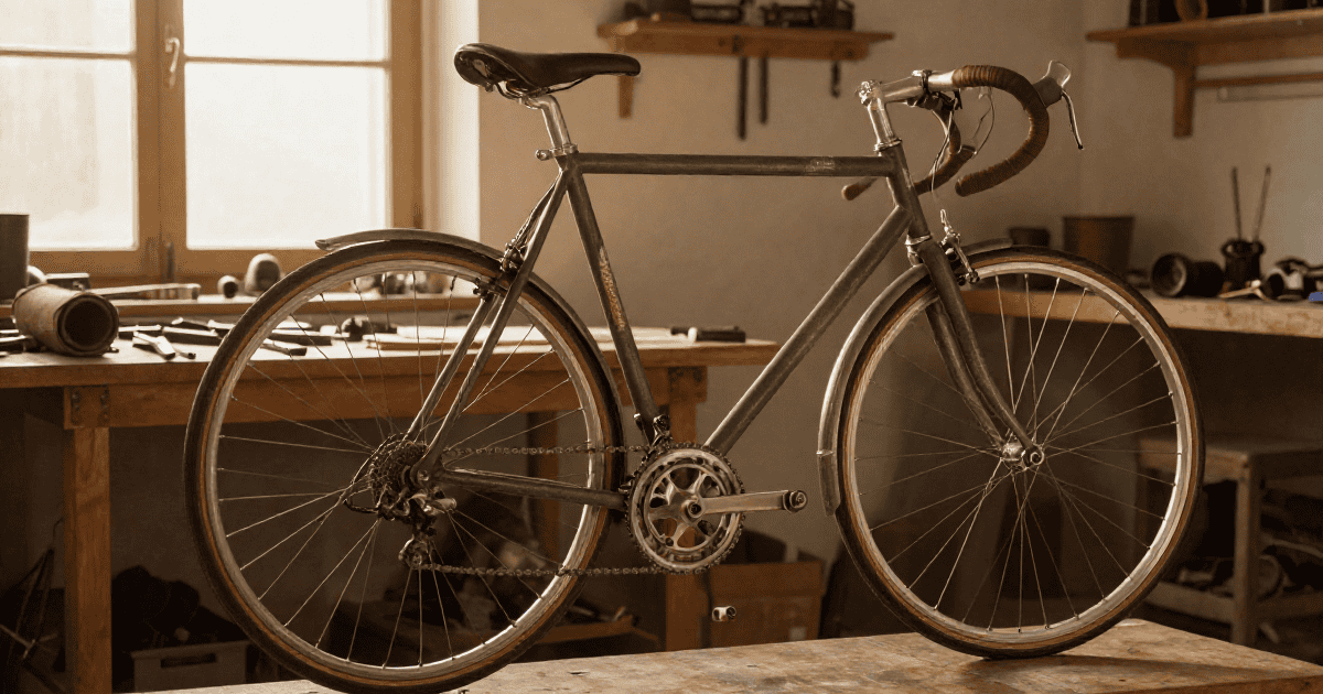 Bici Milani in officina artigianale