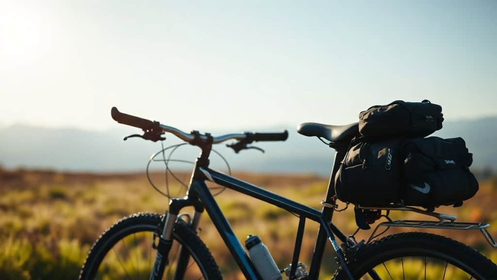 bici touring — illustrazione della sezione: Il criterio che decide tutto: telaio, carico e stabilità