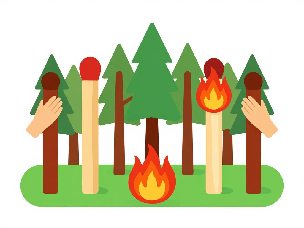 Risque incendie Biganos et prévention en forêt