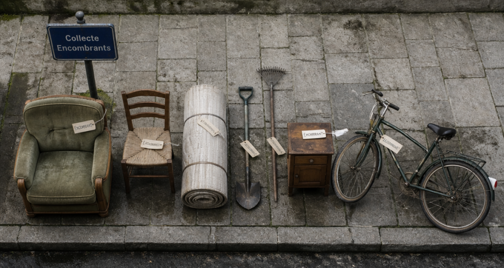 Encombrants Saint Nazaire meubles vélo collecte