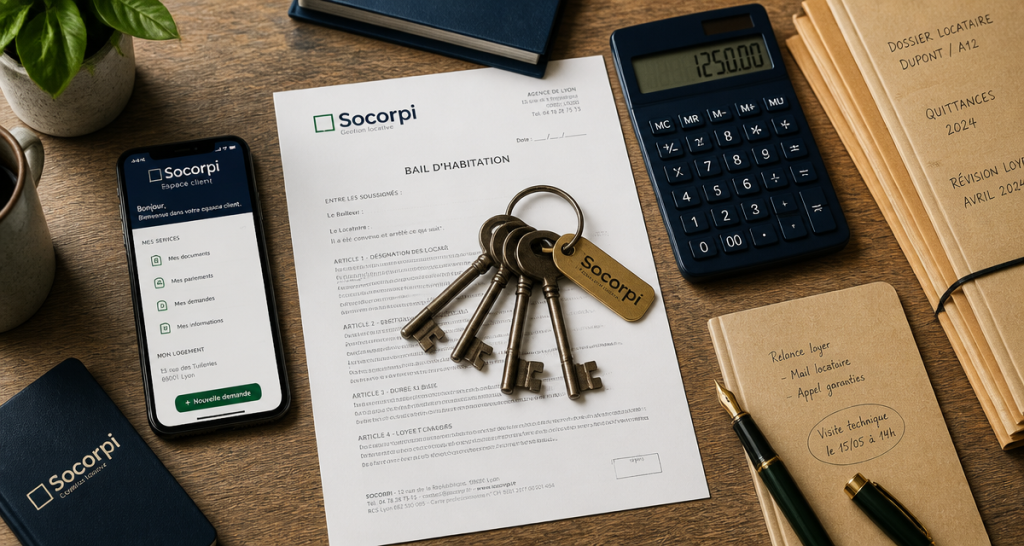 socorpi gestion locative clés bail