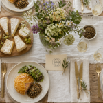 Traiteur dans la Marne table dressée avec spécialités