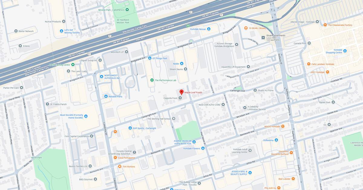 Detailed city map showing transit routes and landmarks in downtown area.