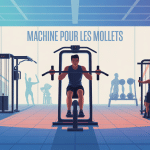 Machine pour les mollets différentes machines salle de sport