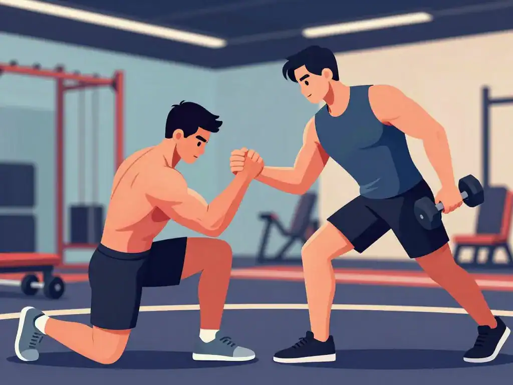 Exercices spécifiques muscle du bras de fer en salle