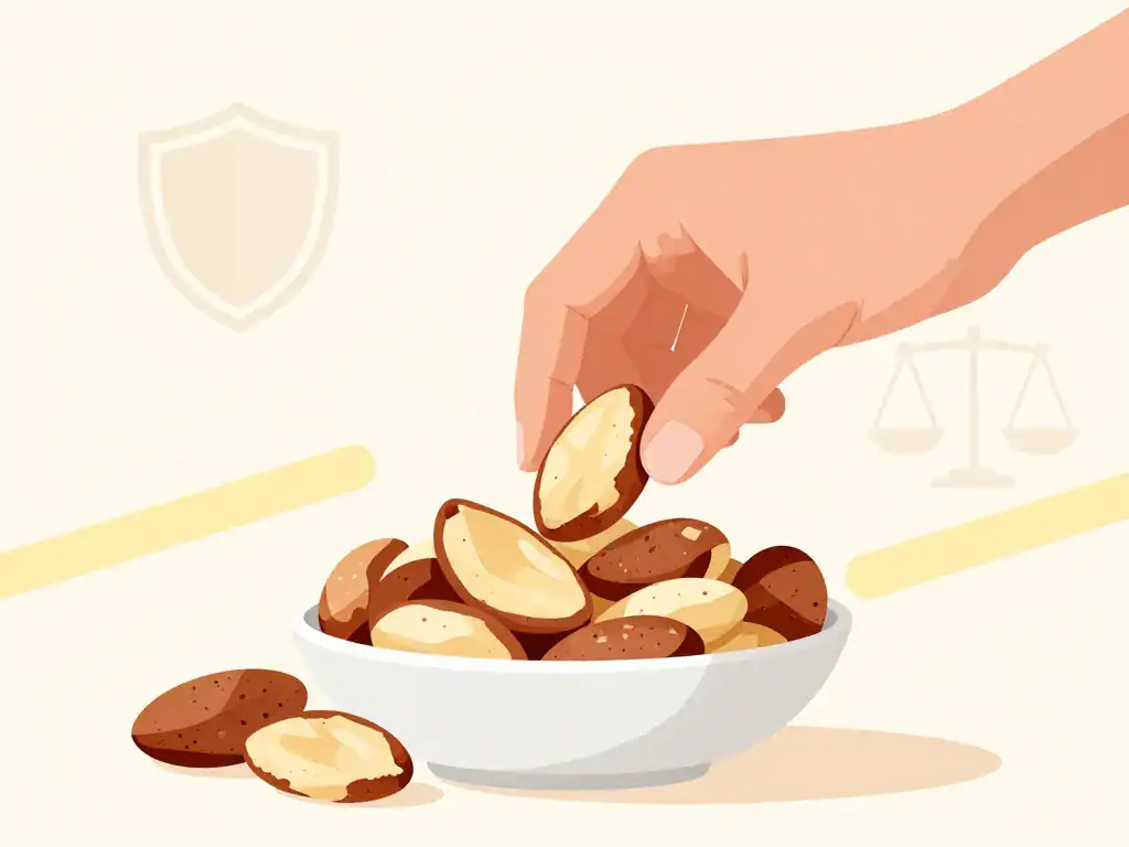 Noix du Brésil et thyroïde sécurité usage