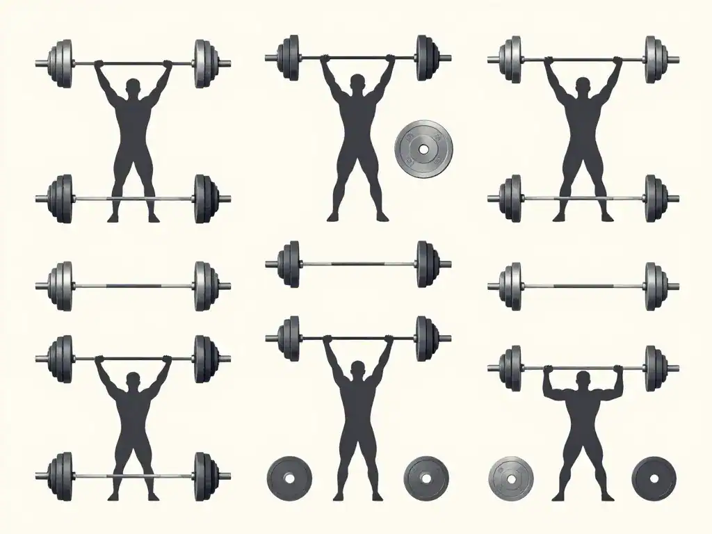 poid pour barre de musculation types de barre et disques