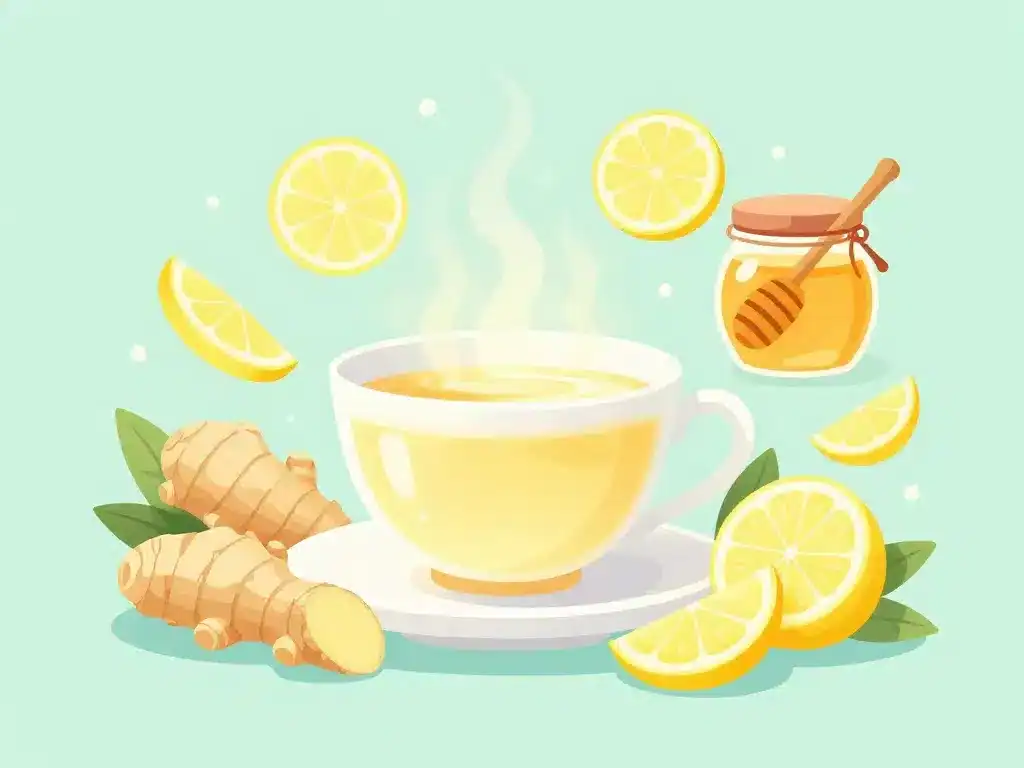 tisane gingembre citron miel bienfaits santé métaphore