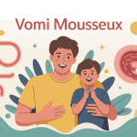 vomi de la mousse adulte enfant digestion