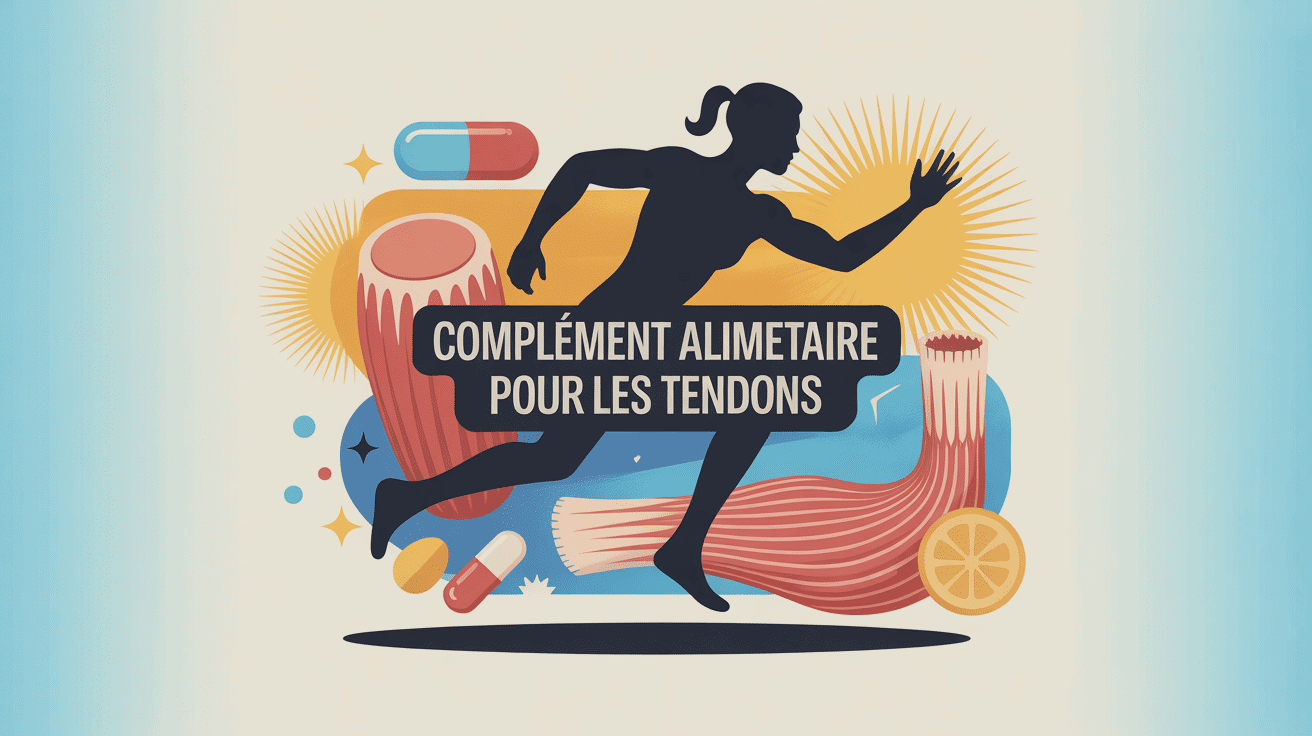 Illustration meilleur complément alimentaire pour les tendons