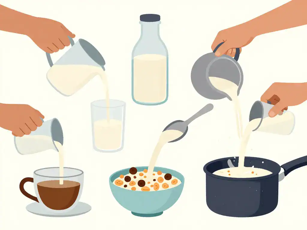 remplacer le lait de vache par quoi utilisation quotidienne alternatives végétales
