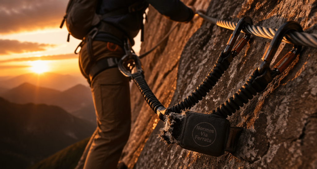 Longe via ferrata : normes de sécurité, poids utilisateur et critères de choix essentiels