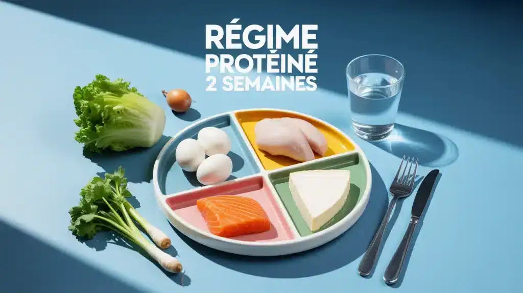 Menu régime protéiné 2 semaines : perdez du gras sans sacrifier vos muscles
