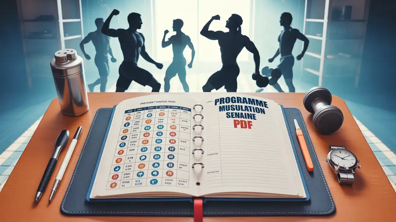 programme musculation semaine pdf carnet et haltères