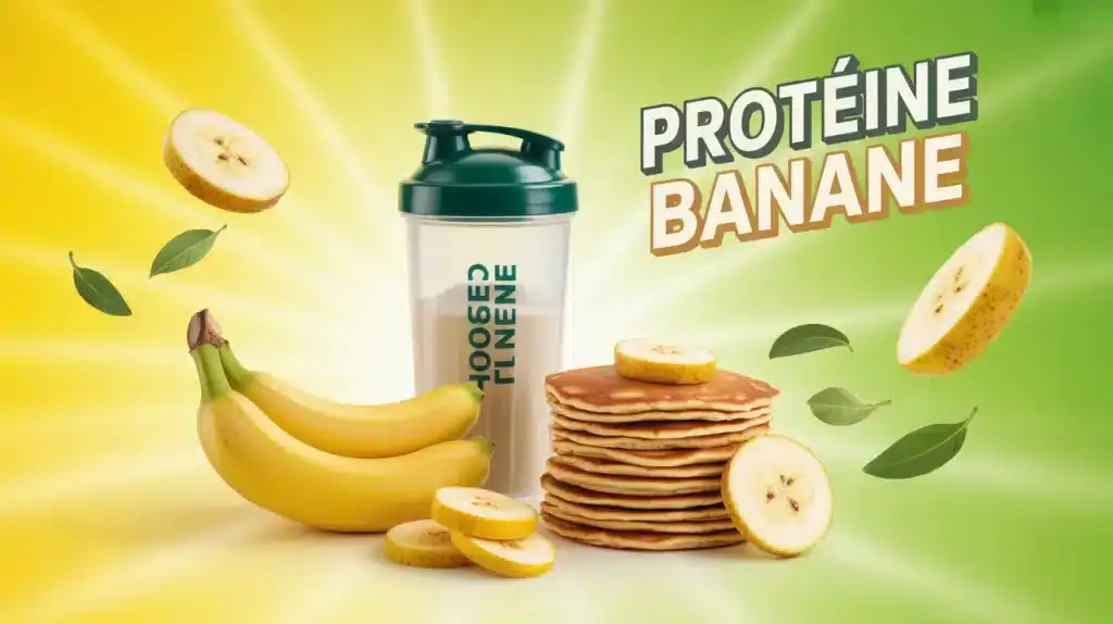 protéine banane shaker pancakes