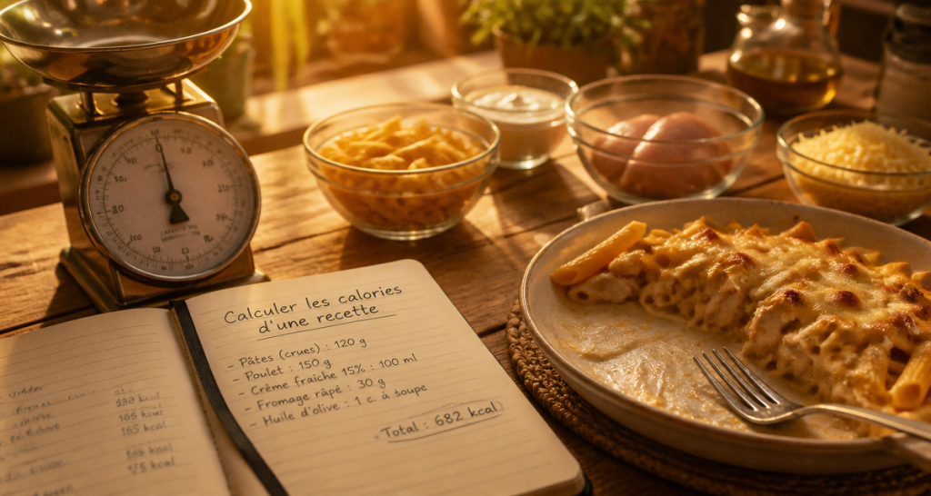 Calculer les calories d&rsquo;une recette : 3 étapes pour une précision chirurgicale