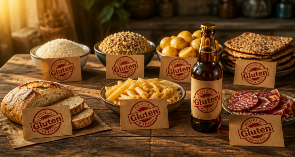Gluten : 7 familles d&rsquo;aliments à exclure pour stopper vos troubles digestifs