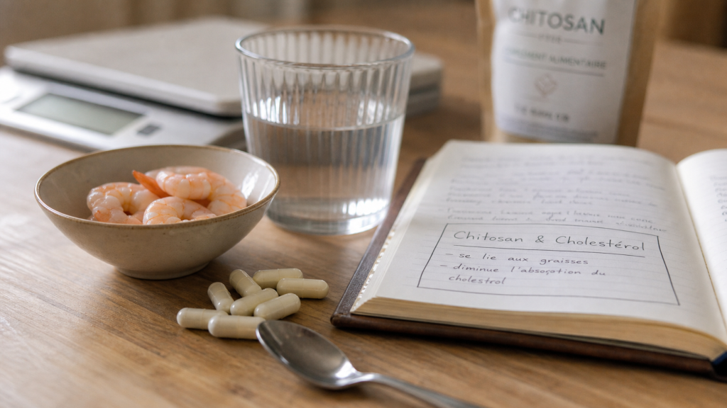 Chitosan pour maigrir : efficacité réelle, posologie et 4 risques majeurs à connaître