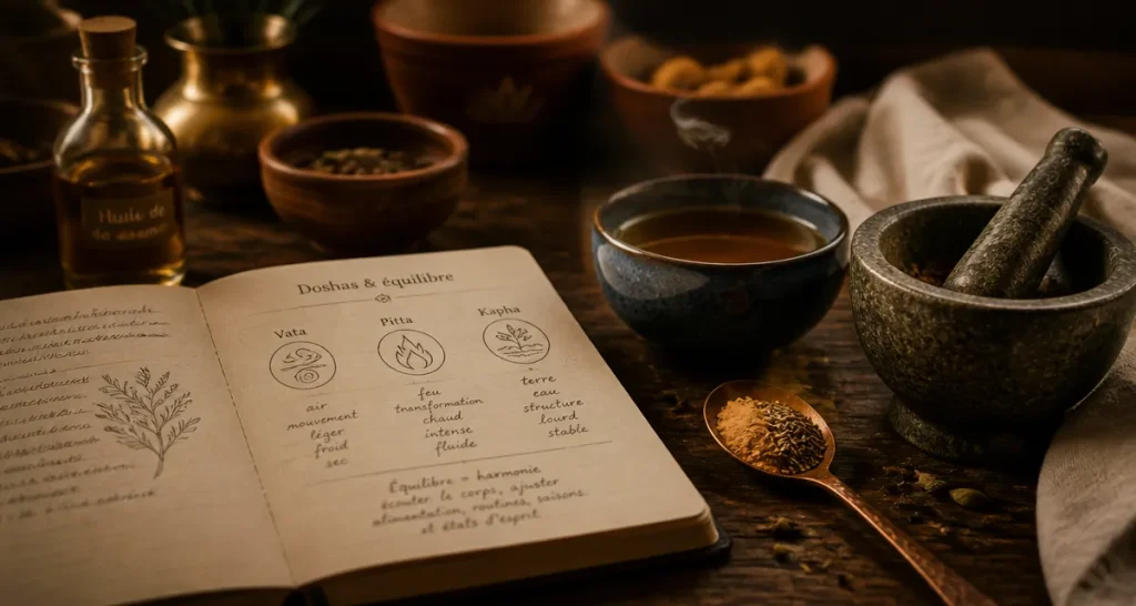 Ayurveda : comprendre les 3 doshas pour équilibrer votre santé au quotidien
