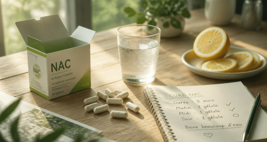 Cure de NAC : quelle durée pour quels résultats ?