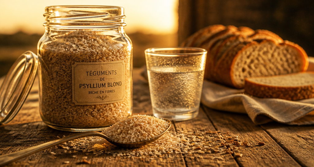 Psyllium blond : 30 % de mucilages pour réguler votre transit naturellement