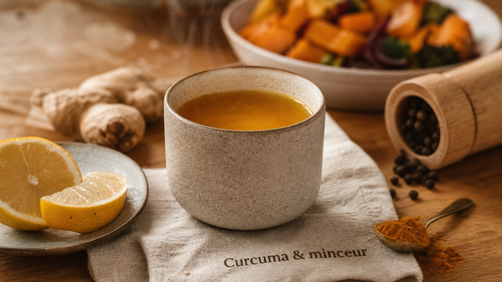 Curcuma et perte de poids : ce qu’il apporte vraiment, ses limites et les bons usages