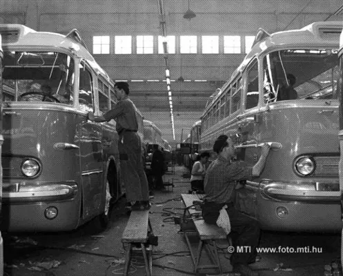 Az Ikarusz székesfehérvári üzeme