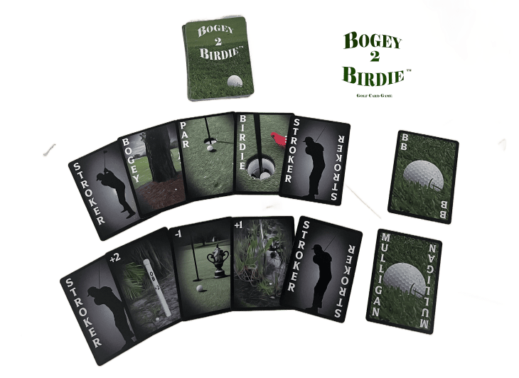 Bogey 2 Birdie card set