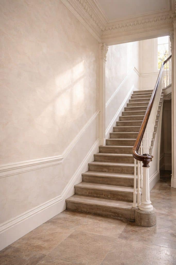 Venetian plastering for listed buildings and conservation areas