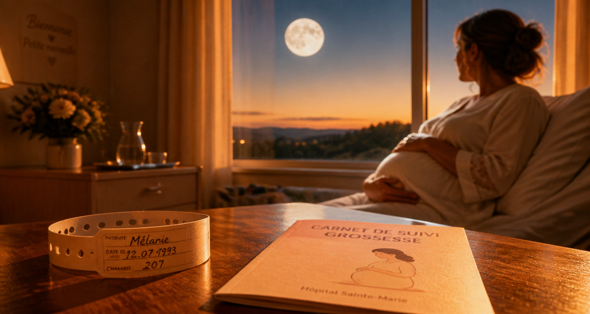 accouchement pleine lune chambre maternité