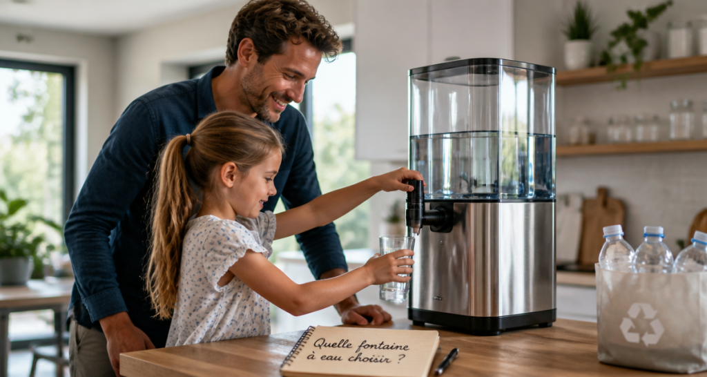 quelle fontaine à eau choisir dans une cuisine moderne
