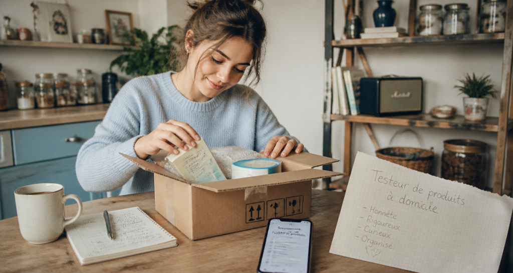 testeur de produits rémunéré à domicile gratuit