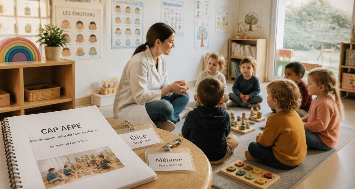 travailler en crèche formation éducatrice