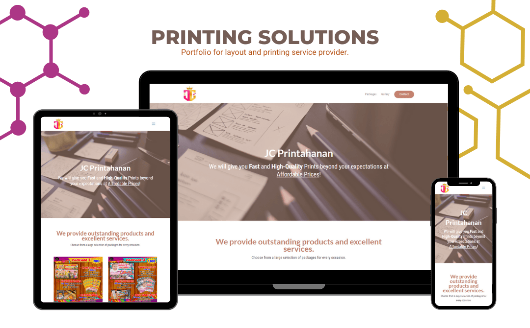 High-quality printing services by Bryan Aritcheta, expert in print design, layout, and printing solutions for businesses, offering affordable prices for custom printing needs.