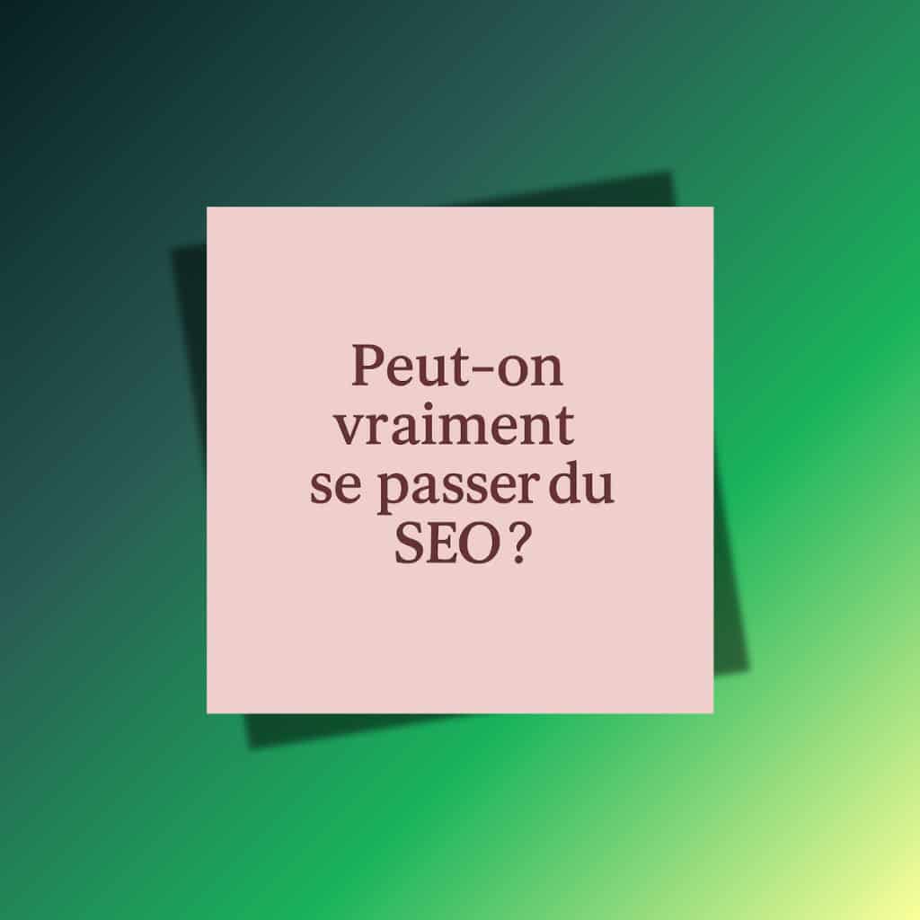Ai-je vraiment besoin du SEO pour mon site wordpress?