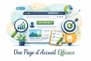 Page accueil efficace