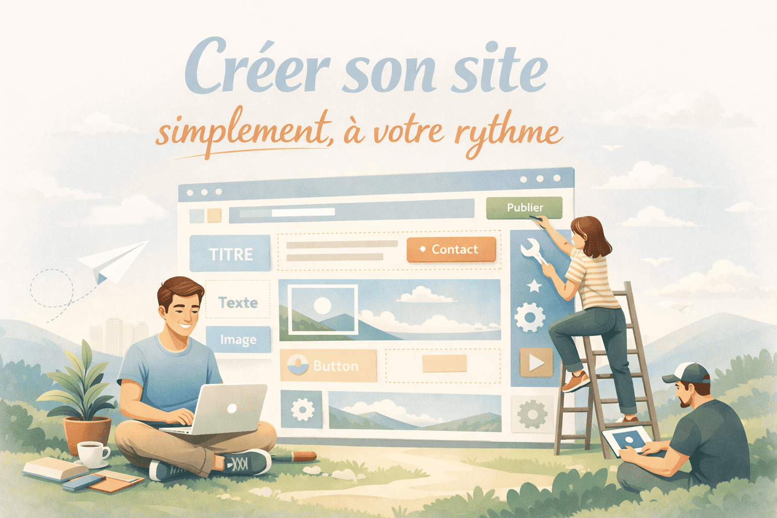 Créer son site simplement (sans se perdre dans la technique)