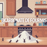 illustration bicarbonate fourmis cuisine