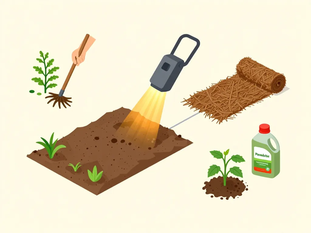 où trouver du vrai roundup alternatives désherbage écologique et manuel