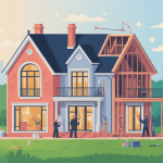 travaux de rénovation maison illustration transformation