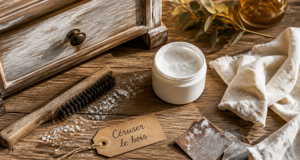 Ceruser un bois outils et preparation