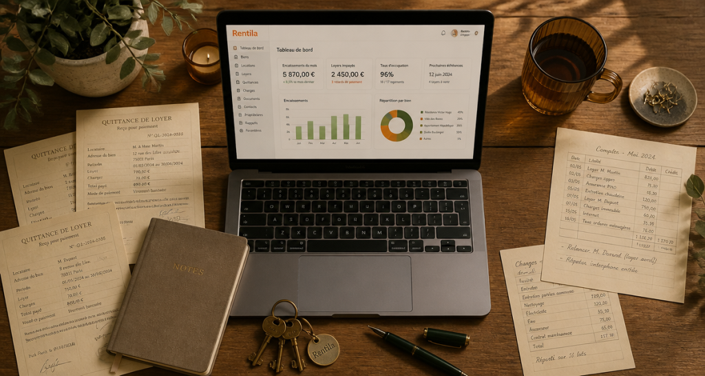 rentila avis tableau de bord gestion locative