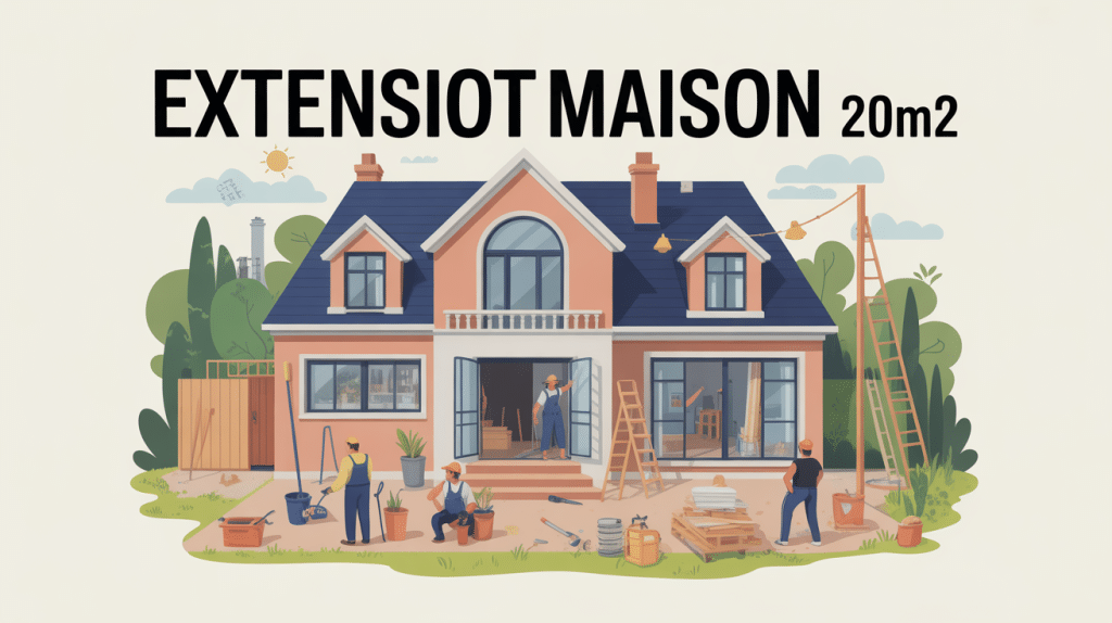 prix extension maison 20m2 schéma global et étapes agrandissement