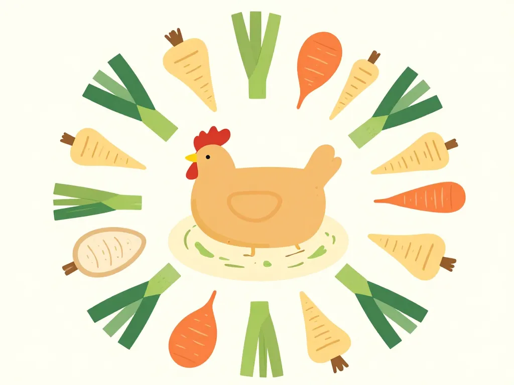quel légumes avec une poularde au vin jaune harmonie légumes racines poireaux