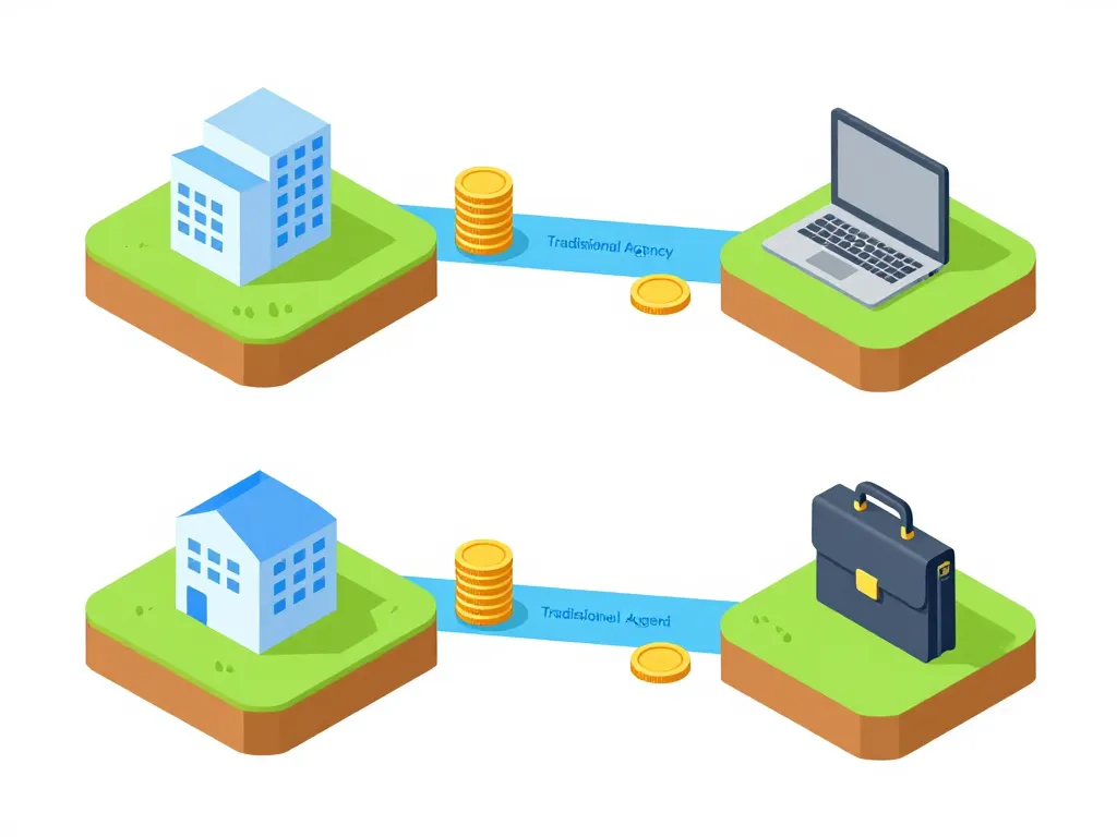 tarif gestion locative : comparatif, différences agences en ligne et traditionnelles